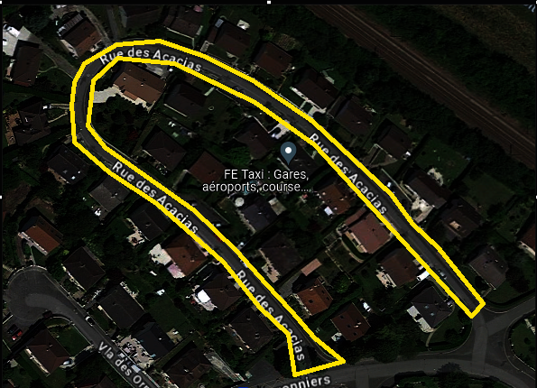Plan travaux quartier des chênes 