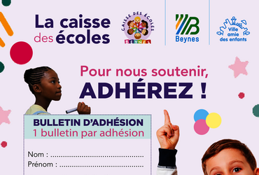 bulletin adhésion caisse des écoles