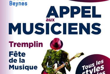 Affiche tremplin fête de la musique 2025