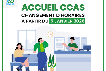 ACCUEIL CCAS HORAIRES 2026