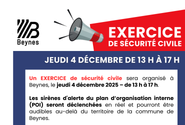 visuel exercice de sécurité civile 04/12