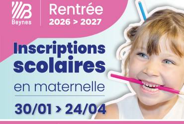 visuel inscriptions scolaires 2026
