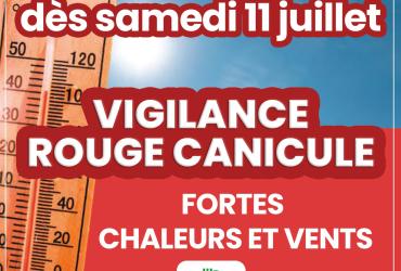 Canicule rouge 11 juillet